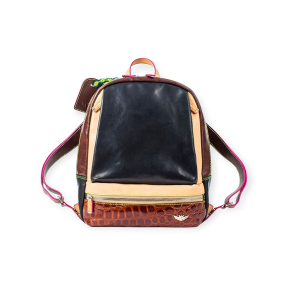 Consuela Handbags - Consuela Cyndi Signature Convertible Leather Backpack